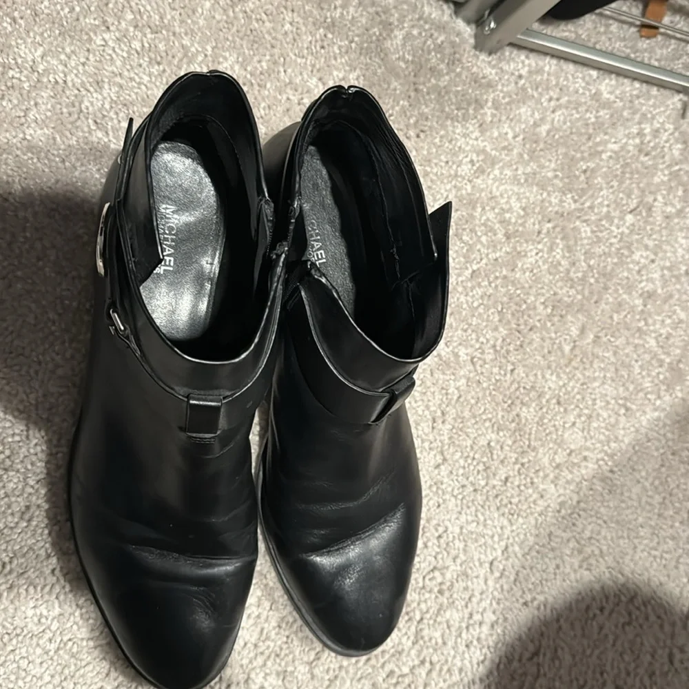 Black Michael Kora ankle boots - Picture 4 of 4